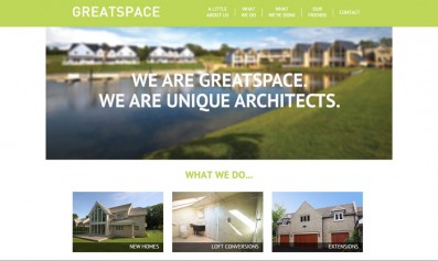 Read about Greatspace architecture website