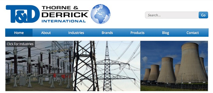 Thorne and Derrick website