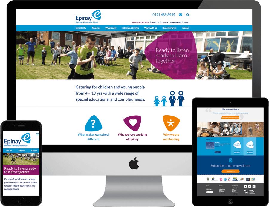 School website examples