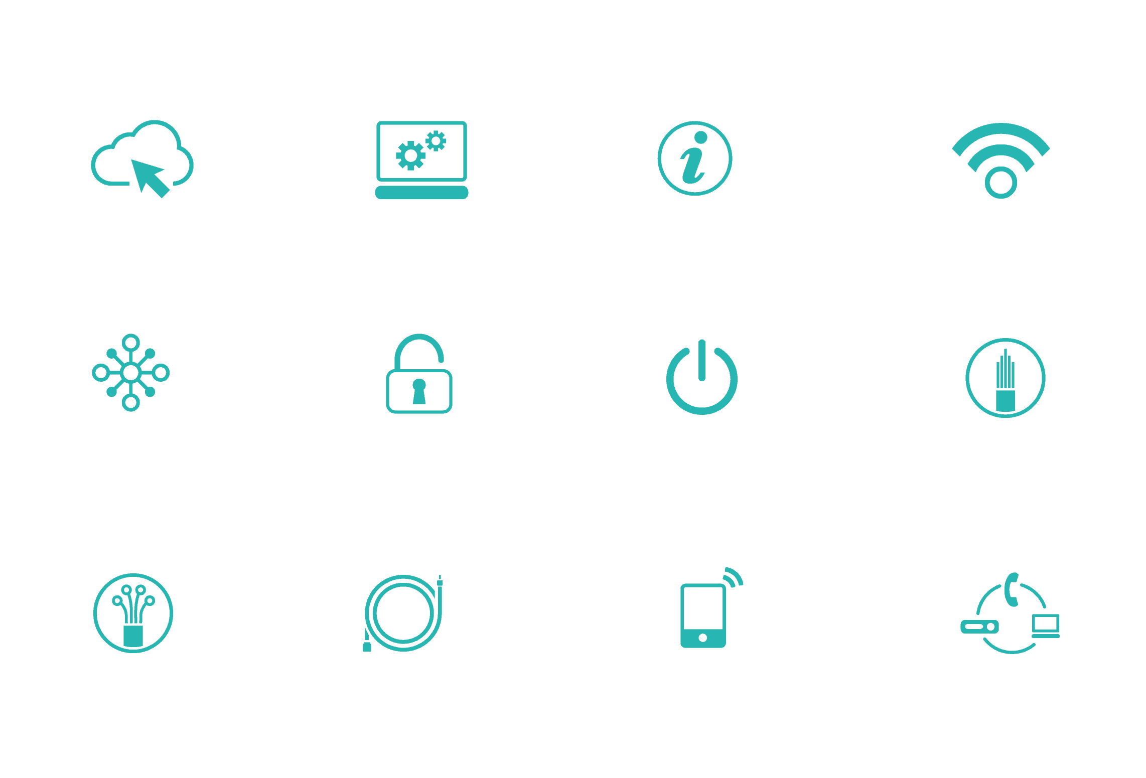 Icons developed for Advantex